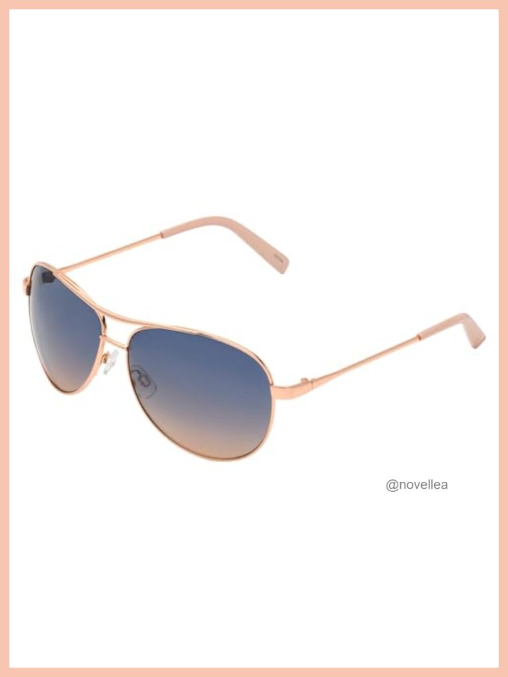 Women's Metal Aviator Sunglasses UV400 Protection Pilot Style